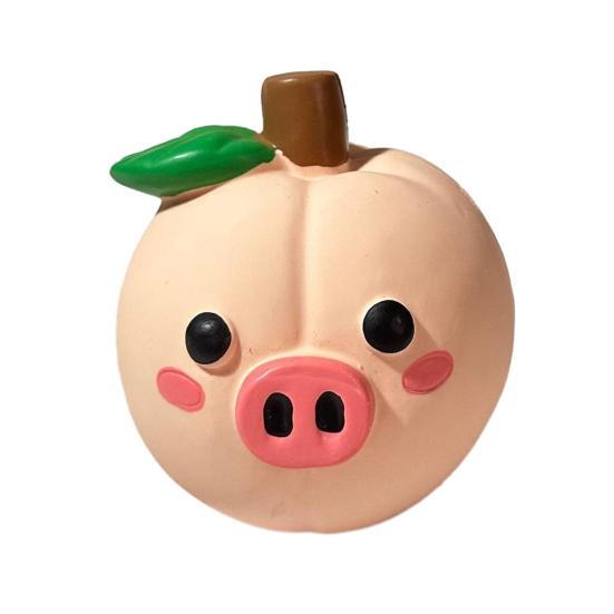 Собачья игрушка-пищалка, милая фруктовая, для щенков, прорезыватель, игрушка для чистки зубов, для агрессивных грызунов, собак, интерактивная, для тренировок