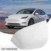 Fits For Tesla Model Y 21-23 White ABS Left Side Door Wing Mirror Cover White149559300 Accessories For Vehicles