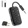 1Mii Bluetooth Transmitter for 2 In 1 AUX Audio Receiver Connect 2 Devices Supports aptX LL Low Low Latency HiFi Sound Pair with Play Music Games