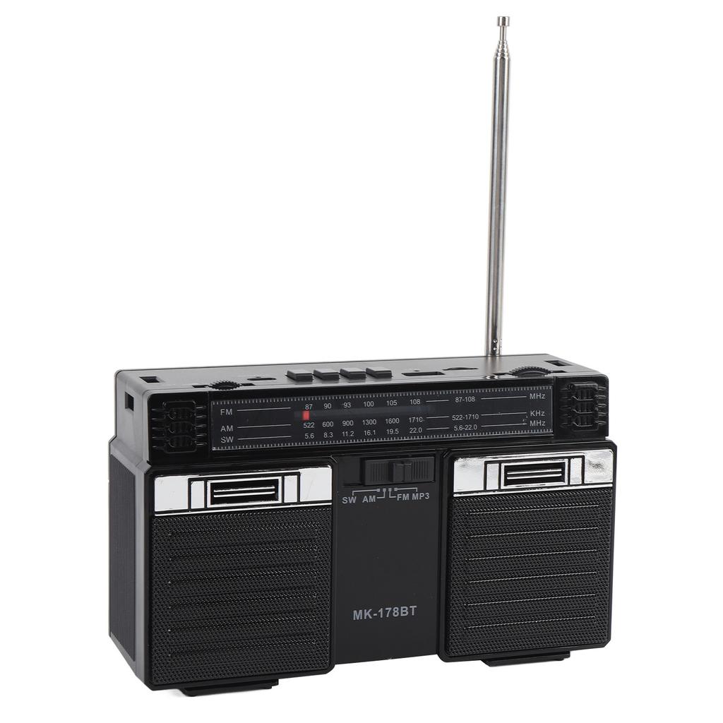 Портативное AM FM SW радио с Bluetooth динамиком перезаряжаемое полнодиапазонное портативное радио для дома