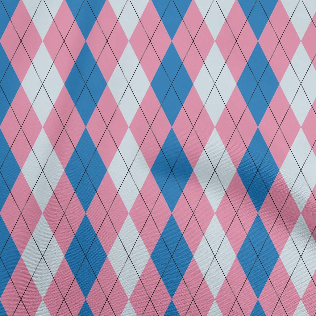 oneOone Хлопчатобумажная гибкая коричневая ткань в клетку Argyle Diy Одежда для квилтинга Ткань с принтом в ярдах 40 дюймов