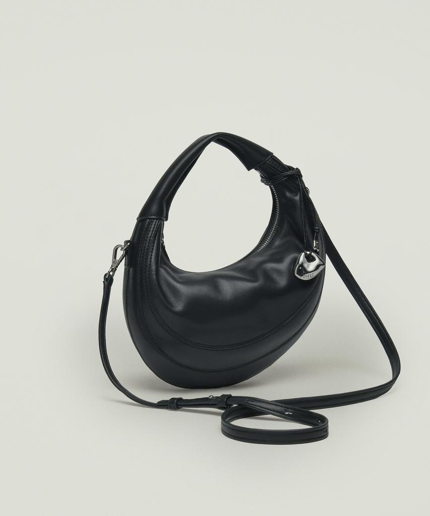 Zoeet Pebble Mini Tote Leather Bag (Midnight)