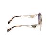 Prada Hollow Design Alloy Aviator Sunglasses Women sunglasses Tortoise SPR73ZEZVNF05D1C058
