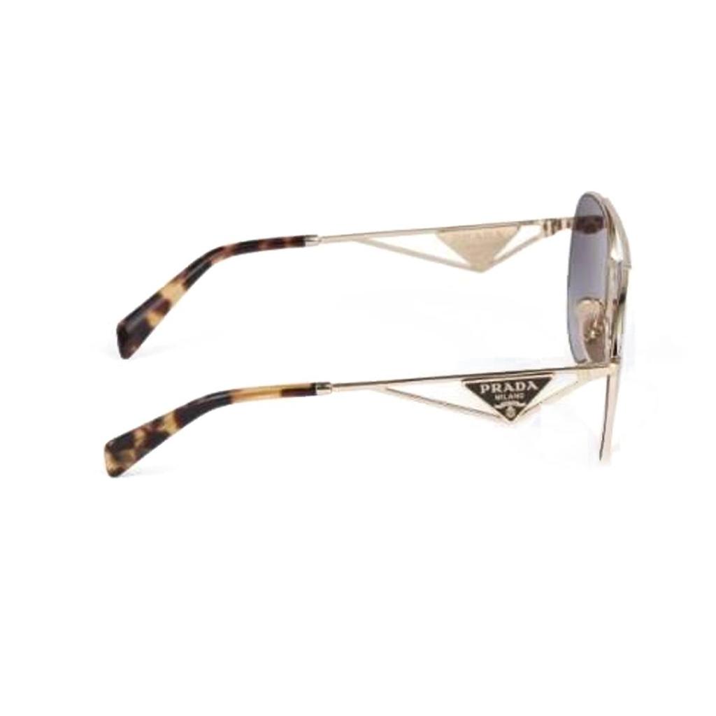 Prada Hollow Design Alloy Aviator Sunglasses Women sunglasses Tortoise SPR73ZEZVNF05D1C058