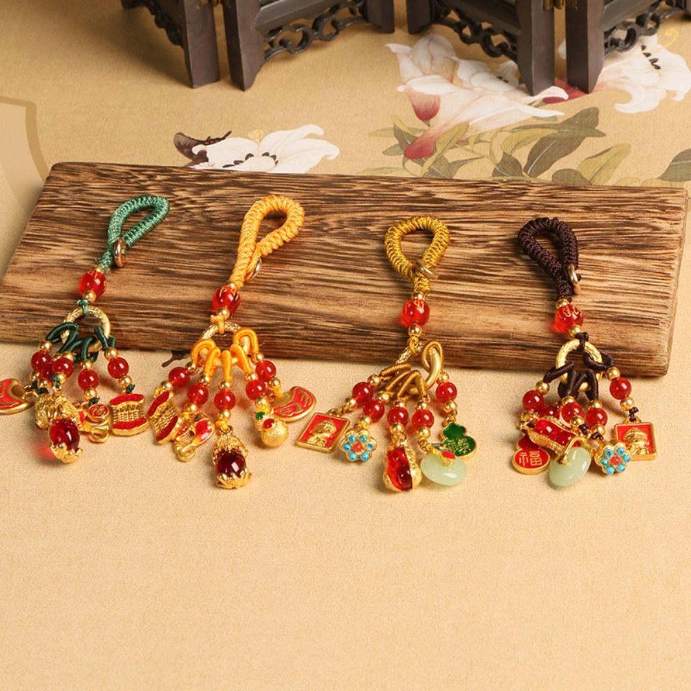 Маленький кулон Автомобильные ключи Подвески Тыква Брелок Ремешок Творческий Плутос Счастливый брелок Телефон Подвеска