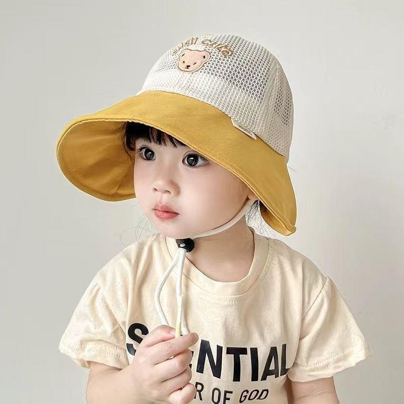 Kids Summer Thin Breathable Mesh Baseball Cap Baby Sun Protection Visor Hat for Girls Lightweight UV Shielding