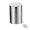J-kitchens Dining Products Stainless Steel Tea Caddy, Made In Japan, with Original Tag