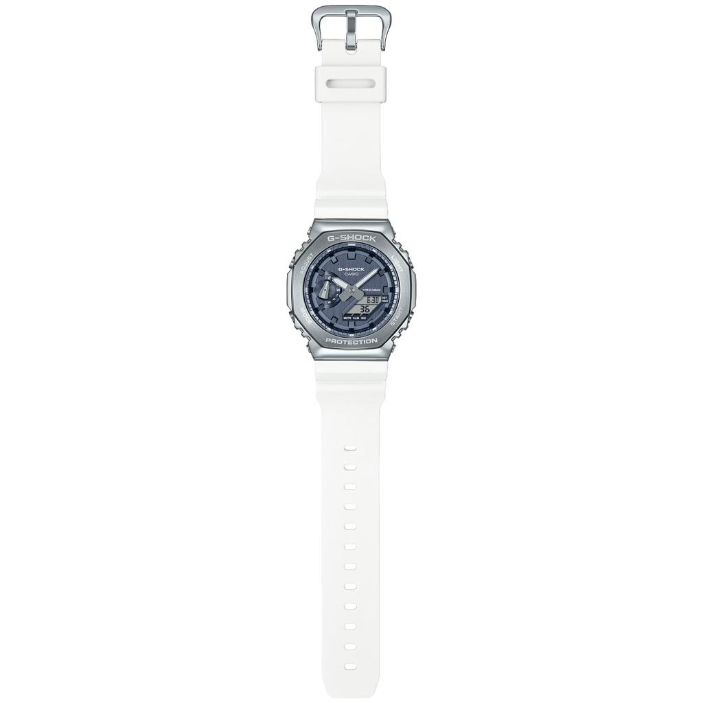 Casio Men's G-Shock Watch PRECIOUS HEART SELECTION Metal Covered GM-2100WS-7AJF White Domestic Model