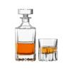 Whiskey Decanter for Vodka or Wine Whiskey Decanter Set With Glass Cup, Whiskey Glasses ,Crystal Wine Decanter for Men 750ML