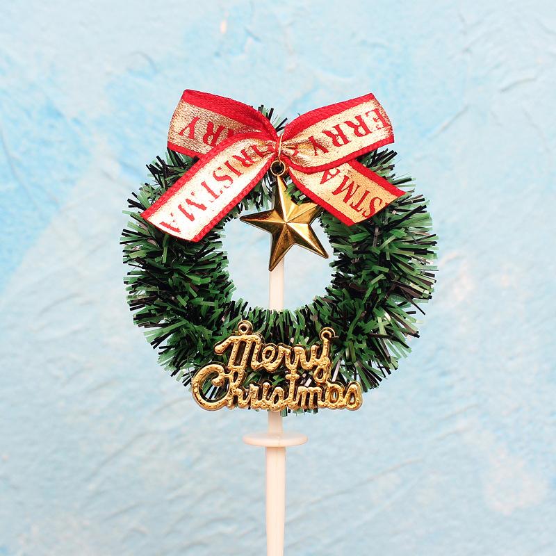 Рождественская елка гирлянда колокольчики 3D подарок праздничные атрибуты украшения украшения