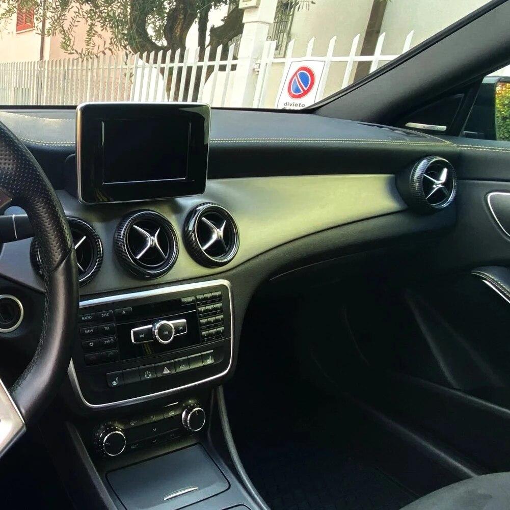 Декоративное кольцо для автомобильного кондиционера, подходит для Mercedes Benz AB CLA GLA Class W176 W246 C117 X156