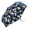 Folding Azalea For Both Sunny and Rainy Rib Floral Large Commuting To Work or Gold Wpc. Umbrella, Umbrella, Mini, Navy, Days, 50cm, 170g, Lightweight,