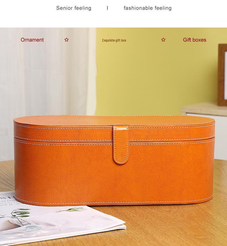 Dyson Hair Dryer Box, Laifen Hair Dryer PU Leather Box, Curling Iron Storage Box