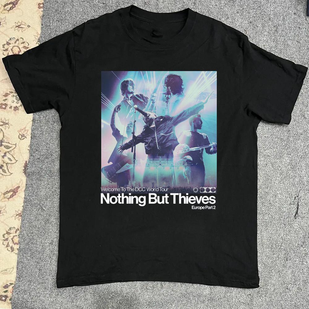 Nothing but Thieves Футболка с принтом тура 2025 года Черная Все размеры S-5XL OB1036