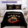 Galatasaray 392 Customize your name Bedding Set Breathable Duvet Cover with Pillowcases Home Decoration Birthday Gift