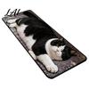 Water Absorbent Door Mat Cute Cat Shape Bathroom Rug 3D Simulation Modeling Soft Imitation Quick Dry Bath Cashmere Floor Mat Non-slip Decorative