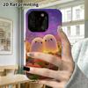 Phone Case: 2D flat design suitable for iPhone 18 17 16 15 14 13 Pro film protective case, couple style, ghost buddy, Christmas and Halloween gifts