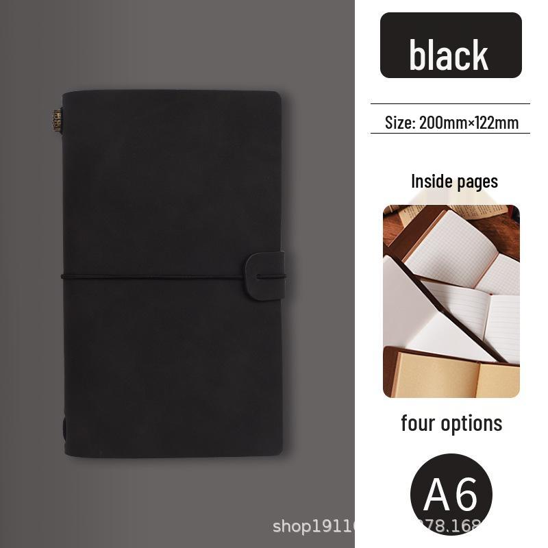 Винтажный дорожный журнал на разъемных листах - Мягкая обложка, Дневник-блокнот со штампованным переплетом