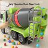 Children’s Cement Mixer Toy Truck with Lights & Music, Large Size, Ages 4-6