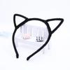 1 Pcs New Cute Plush Cat Ears Hair Accessories Fashionable Leopard Pattern Metal Material Sturdy and Durable Not Easy To Break