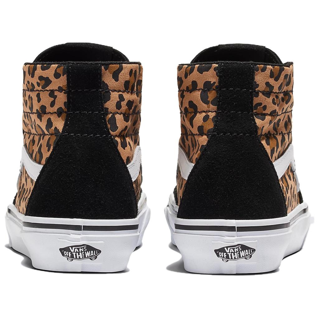 Vans Sk8-Hi Tapered Animalier Unisex Sneakers Brown Animalier-Black VN0009QPBLK