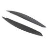 2 Pcs Headlight Eyebrow Front Left Right Light Eyelid Trim Cover for 1 Series E81 E82 E87 E88 2006 to 2013