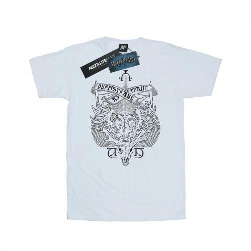 Harry Potter Womens/Ladies Durmstrang Institute Crest Cotton Boyfriend T-Shirt