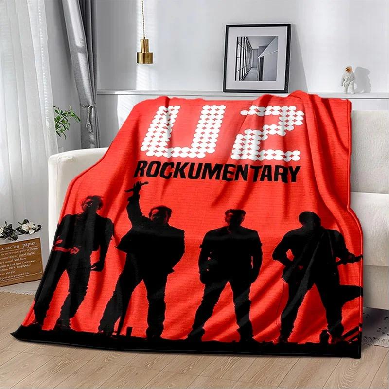 U2 Rock Bang Bono одеяло с 3D принтом, мягкое одеяло для дома, спальни, кровати, дивана, пикника, путешествий, офиса, отдыха, одеяло, детское одеяло