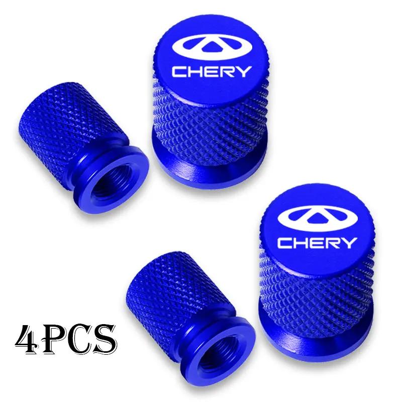 Для Chery Tiggo 8 7 6 4 3 5x Pro Arrizo Omoda 5 FX Fulwin Face QQ Аксессуары 4 шт. Колпачки на вентиль колеса автомобиля Пылезащитные колпачки l666
