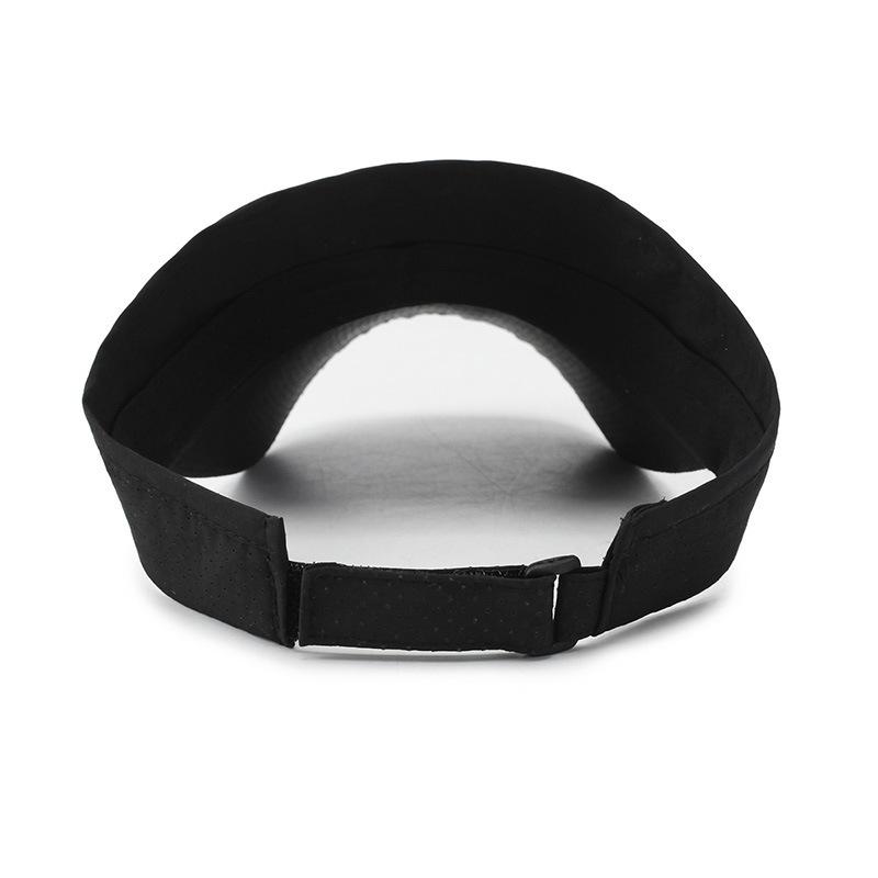 Summer empty top sun hat quick drying hat men's and women's fashion sports running breathable mesh hat no top sun hat