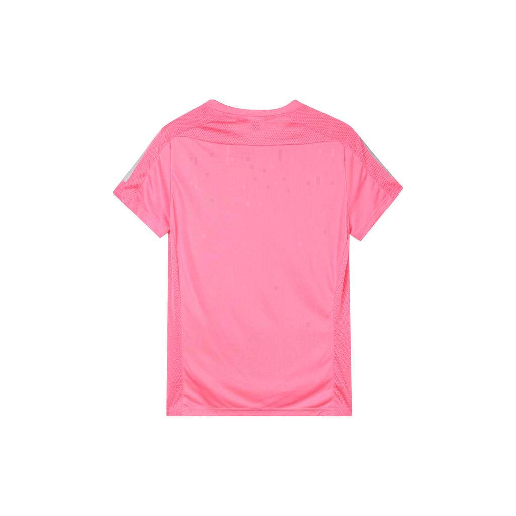 Adidas Own The Run Short Sleeve Crew Neck T-Shirt Women Tops Semi-Fluorescent-Pink H30045