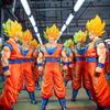 JT Статуя Dragon Ball Z SSj1 Ssj2 Гоку Фигурка Сын Гоку Супер Сайян Фигурки Действия 30см/11.81дюйма Коллекционная Модель Игрушки Подарки