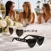 Photo Prop Heart Bride Glasses Themed Look Bridal Shower Props  Bachelorette Bridals Shower