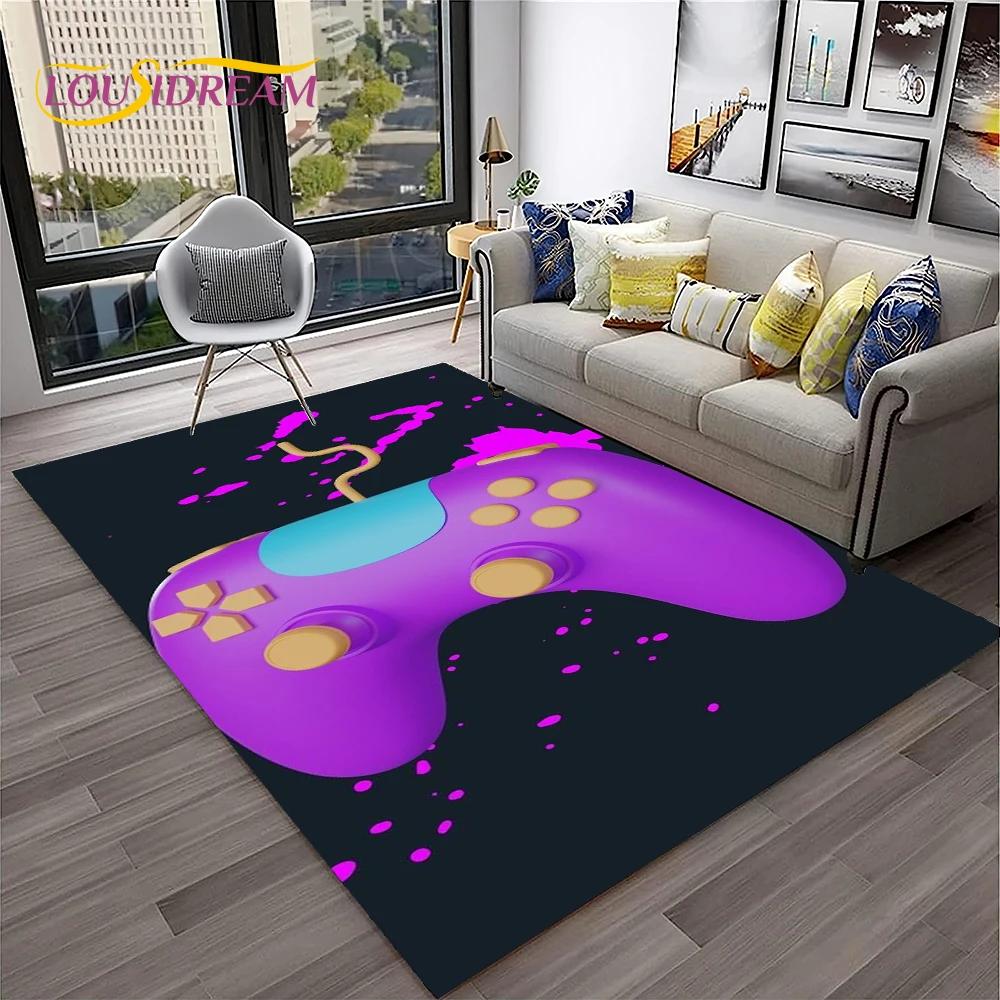 Game Boy GamePad Ретро игровая консоль Коврик для дома Гостиная Спальня Диван Коврик Декор, детский коврик Нескользящий напольный коврик