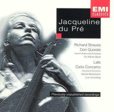CD ЖАКЛИН ДЮ ПР Р. Штраус Дон Кихот Лало Виолончель 724355552822 EMI Classics 1995 Великобритания Классика Б/у