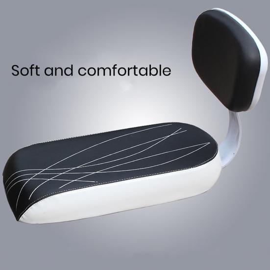 Универсальная подушка на заднее сиденье велосипеда с подставкой для ног, наполнителем из губки, детская защитная переноска, велосипедное детское сиденье, седло