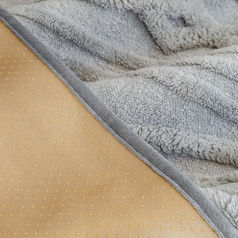 Elegant Plush Anti-Slip Sofa Mat Minimalist Contemporary Fall And Winter Cozy Couch Towel Covers Scandinavian Plain Woven Pattern Couch Cover