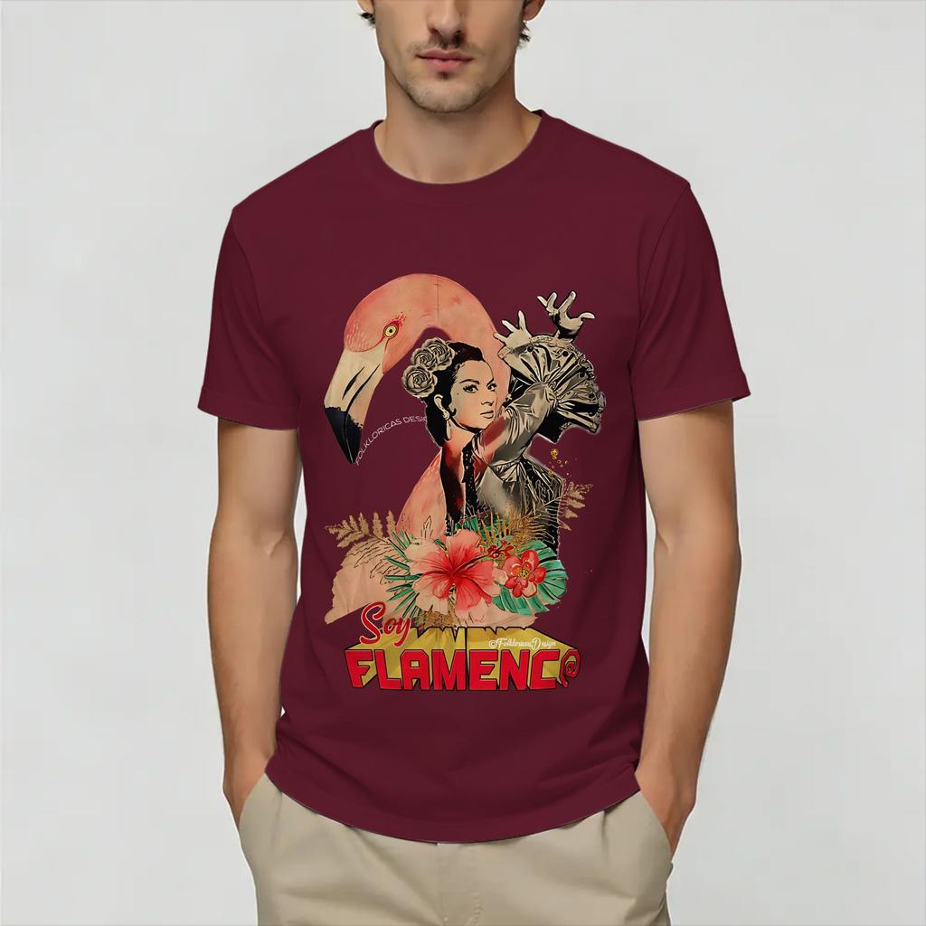Lola Flores T Shirts Unisex Cotton Vintage TShirt Crewneck Tees Short Sleeve Clothing Gift Idea