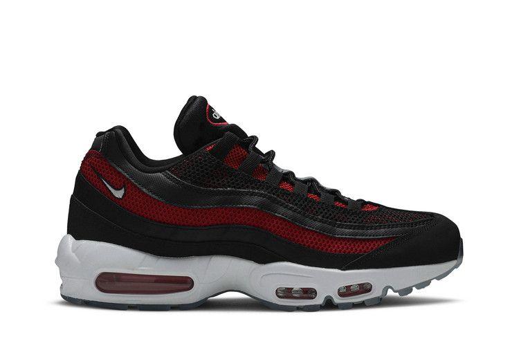 Men's Sneakers Nike Air Max 95 Bred Ice Black/White-University Red-Reflect Silver