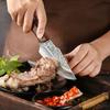 Универсальный нож для нарезки мяса, фруктов, разделки, мясницкий нож, шеф-повар, кухонный тесак, ручная работа, деревянная ручка