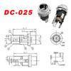 10Pairs DC Power Socket Jack Male Female Panel Mount Connector 5.5x2.1mm/2.5mm DC Power Plug DC005 DC099 DC022/022B DC025