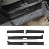 For Jeep Wrangler JK 2007-2017 2/4-Door Door Sill Plate Entry Cover Guard Welcome Pedal Protector Trim Black Car