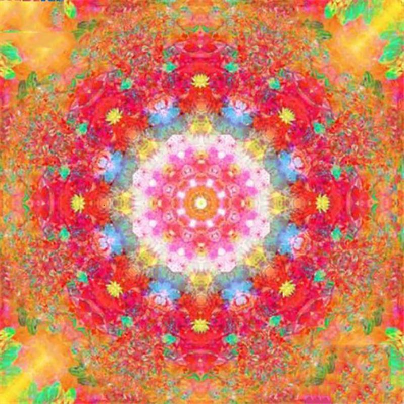 5D алмазная живопись Мандала цветок DIY полный круглый стразы дрель наборы для вышивки крестиком Алмазная вышивка подарок на Новый год