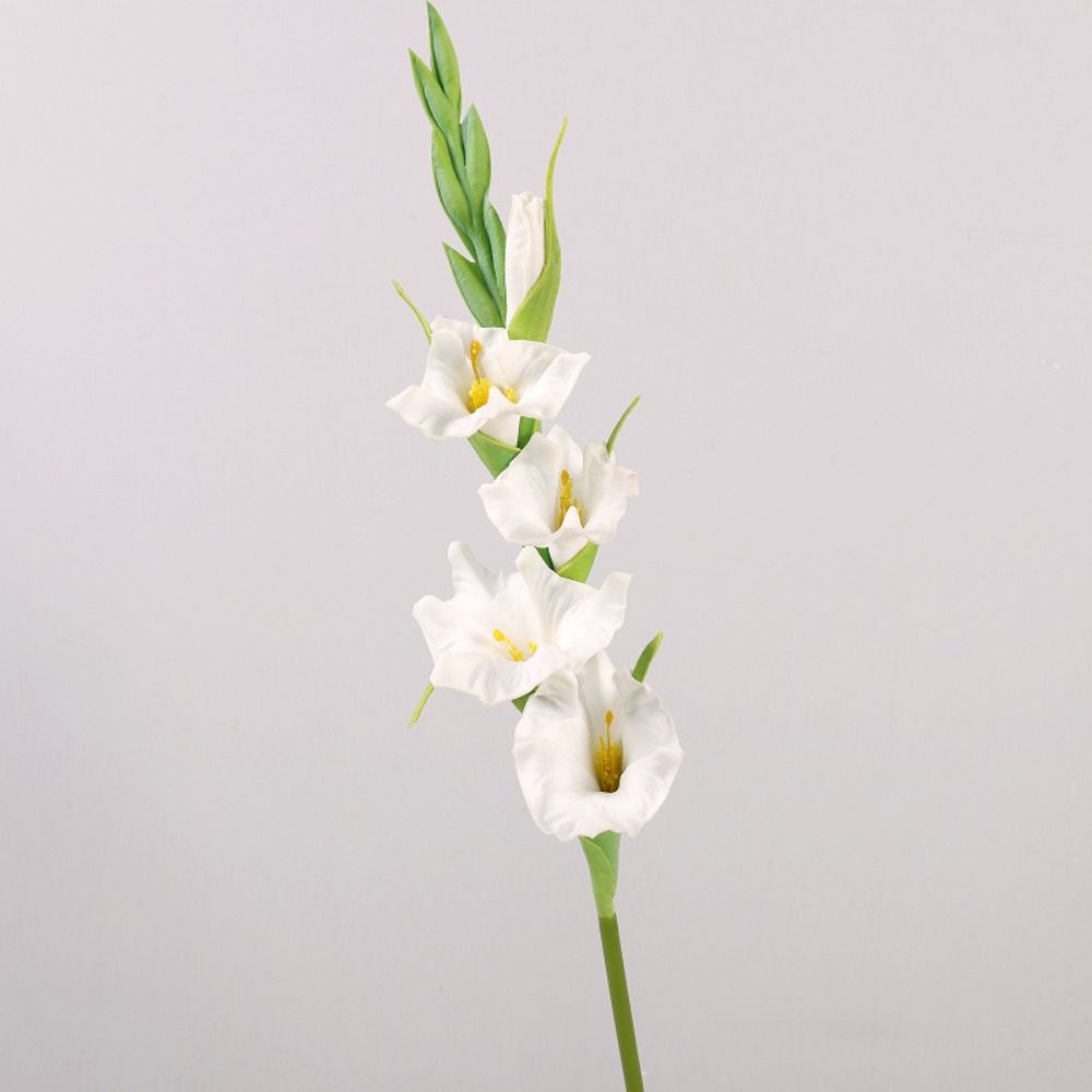 Real Touch Simulation Gladiolus Flower Floral Art Fake Flowers Bedroom Decoration