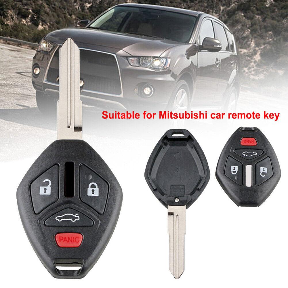 Модифицированный дистанционный выкидной ключ-брелок, подходящий для Mitsubishi Galant Eclipse Lancer, 3/4 кнопки, складной чехол, автомобильные аксессуары I6W9