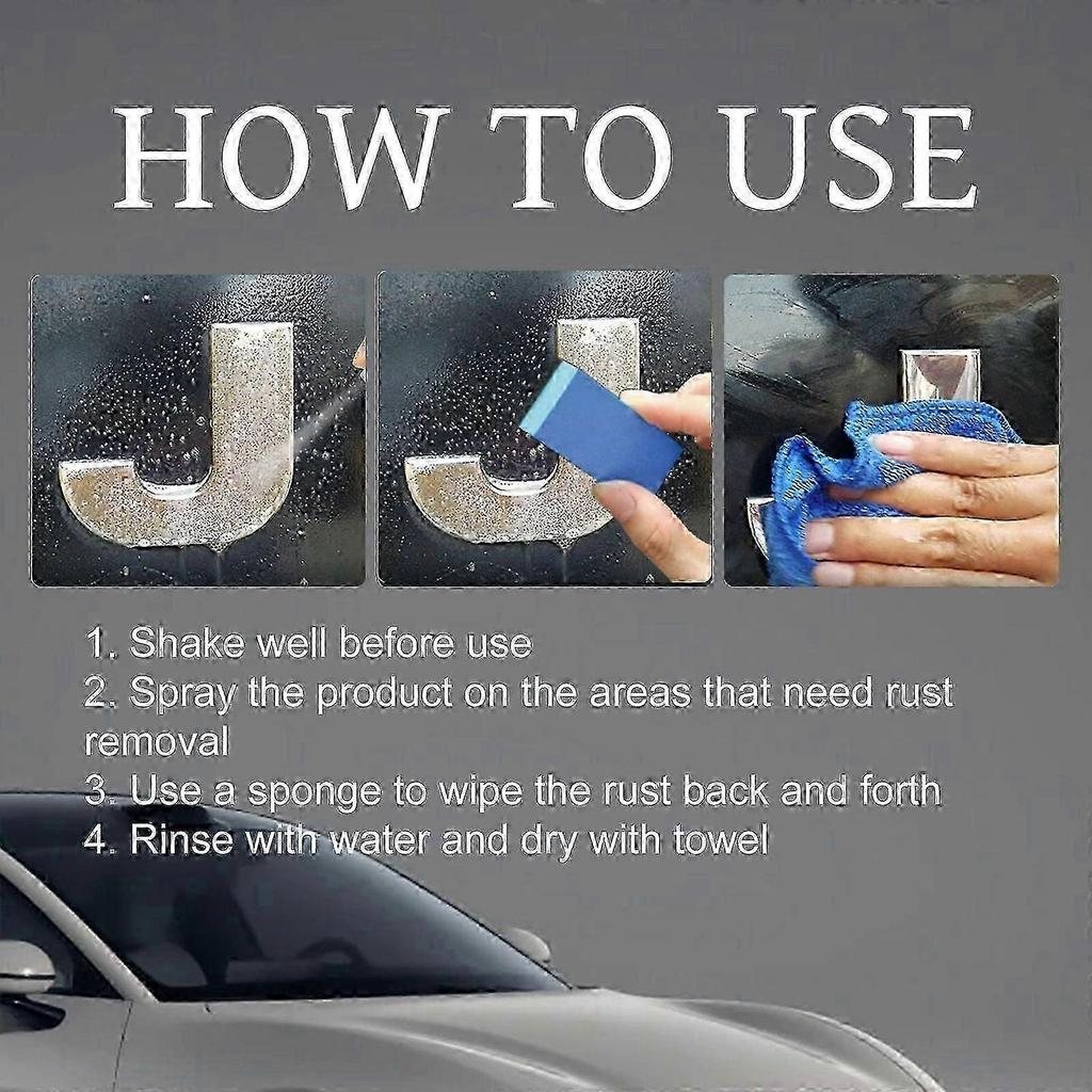 Iron Powder Remover Spray - Rust Removal & Car Surface Protection, 150g