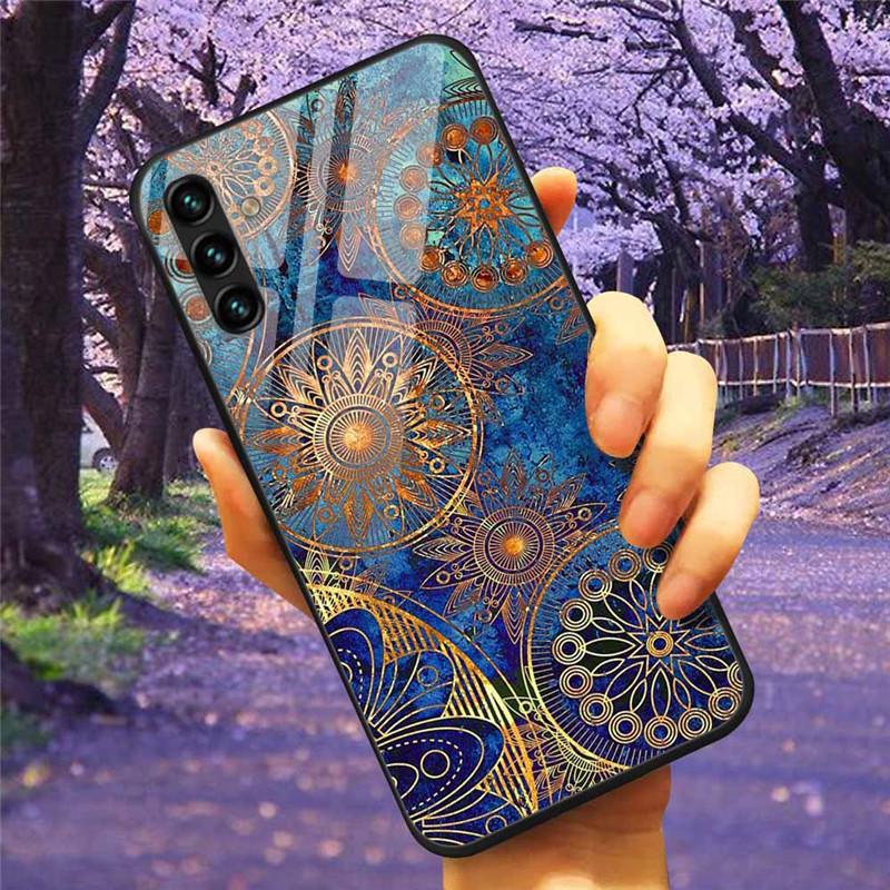 Для Samsung A34 A54 A14 A7 2018 Чехол GalaxyA54 Стекло Закаленное Жесткая Крышка Coque для Samsung Galaxy A34 5G GalaxyA34 Космос A 14
