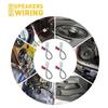 4X Door Speakers Wiring Harness Connector Plug Fits For 2003- Jeep Wrangler