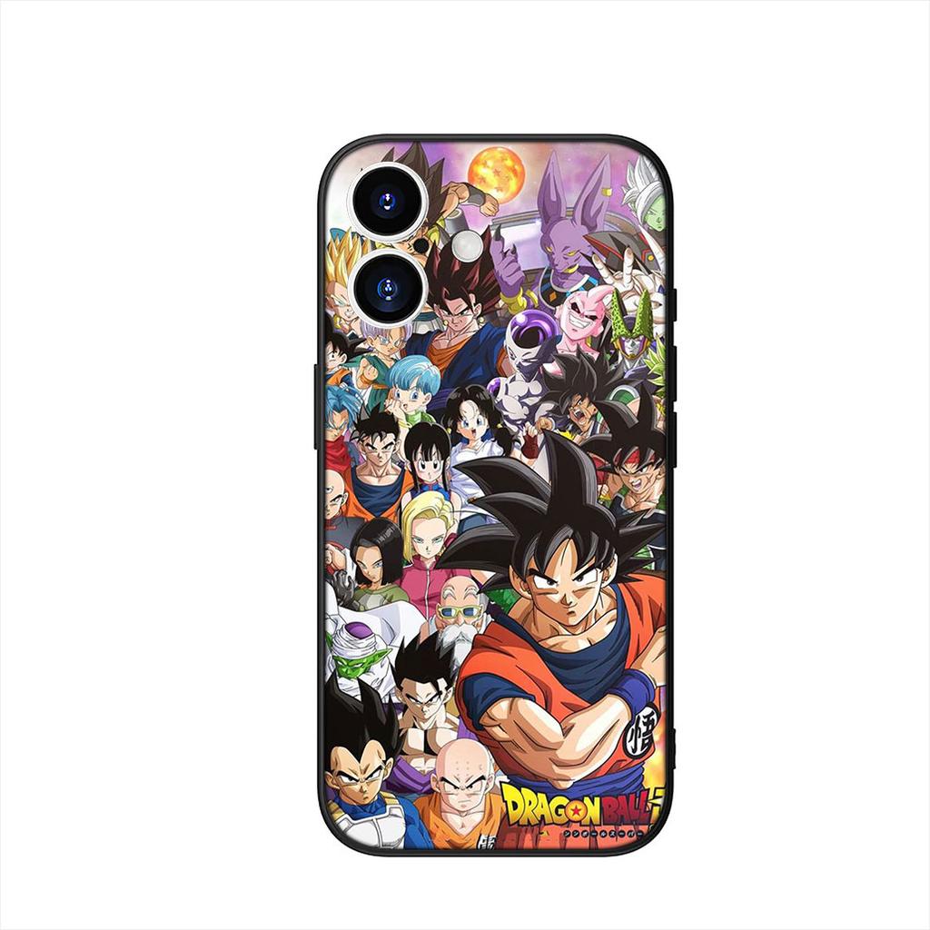 Son Gohan Dragon Gokus Balls Cover Phone Case for Apple iPhone 16 15 14 Plus 13 12 Mini 17 Pro Max + 16E Air 16+ ProMax