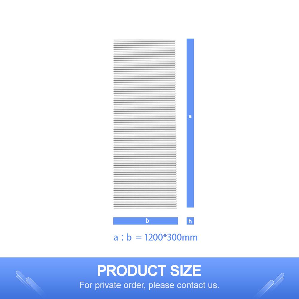 Сделай сам Универсальная бумага Hepa-фильтра 300*1200 мм со складками 20 мм сетка Домашний очиститель воздуха для автомобиля Кондиционирование Пылеулавливающая сетка Хлопок Pm2.5